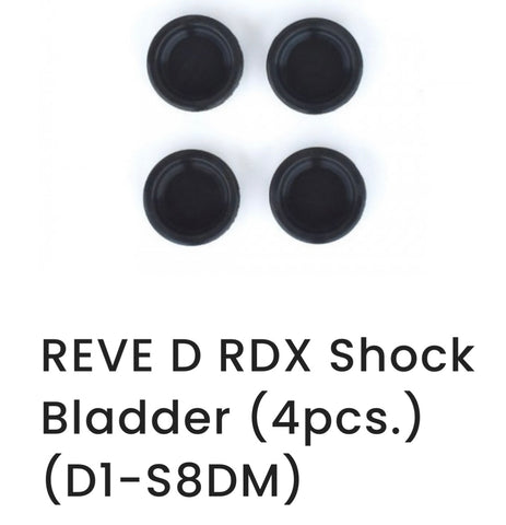 Rdx shock bladder for molded D1-s8dm