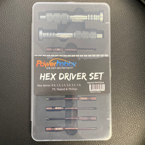 Power Hobby hex driver set