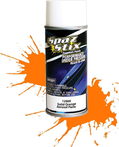 Spaz Stix "Solid Orange" Spray Paint (3.5oz)