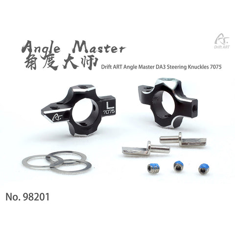 Drift ART Angle Master  DA3 steering knuckles 7075