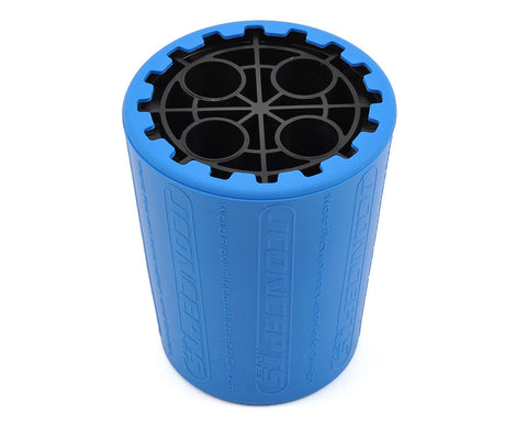 JConcepts Exo 1/10th 12mm Shock Stand & Cup (Blue/Black)