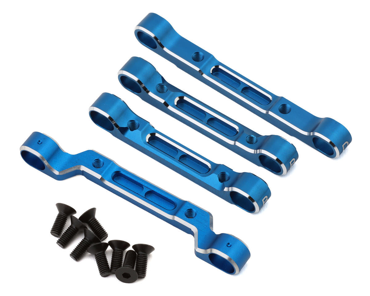 Yokomo RD2.0 Aluminum Adjustable Suspension Mount Set (Blue