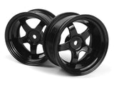 HPI Work Meister S1 Deep Dish Wheels Offset 6mm – (Gloss Black)