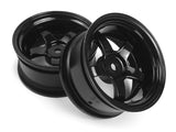 HPI Work Meister S1 Deep Dish Wheels Offset 6mm – (Gloss Black)