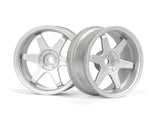HPI TE37 Wheels Offset 6mm – (Matte Chrome)