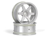 HPI TE37 Wheels Offset 6mm – (Matte Chrome)