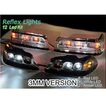 Scale Reflex 3mm Reflex Lights System 12 LED (RX-Lipo) 1/10  Car Light Kit (6 Red 4 White 2 Amber) (SR700408)