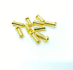 MACLAN MAX CURRENT 5MM LOW PROFILE GOLD BULLET CONNECTORS (10PCS)