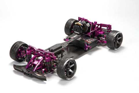 SHIBATA GRK5-R Next Generation 1-10 RWD RC Kit ED PURPLE BLACK [R31 House] PURPLE RED BLACK