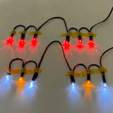 Scale Reflex 3mm Reflex Lights System 12 LED (RX-Lipo) 1/10  Car Light Kit (6 Red 4 White 2 Amber) (SR700408)