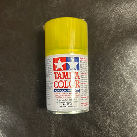 Tamiya PS-42 Translucent Yellow Lexan Spray Paint (100ml)