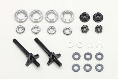 Yokomo Steel Double Bearing Front Axle Set For “RD/SD/MD”