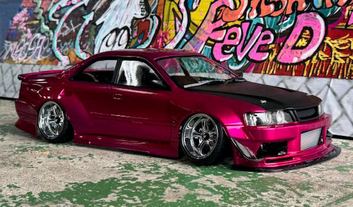 ADDICTION RC TOYOTA CHASER JZX100 KAZAMA AUTO 1/10 Body Set ADDICTION RC TOYOTA CHASER JZX100 KAZAMA AUTO 1/10 Body Set
