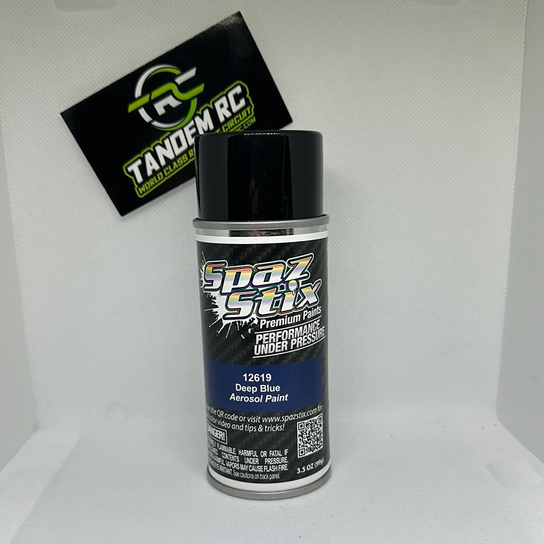 Spaz Stix - Deep Blue Aerosol Paint 3.50oz – TandemRC