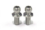 REVE D SPM TITANIUM ROD END BALL SHORT NECK (4.3mm, SCREW LENGTH 6.0MM, 2 PIECES)