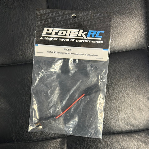 ProTek RC Futaba to T-Style Adapter (Female Futaba to Male T-Style)