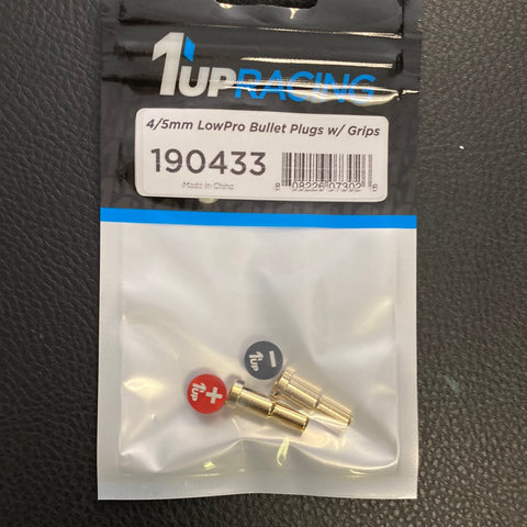 1UP 4/5mm lowpro bullet plugs