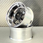 WORK MEISTER S1 3P 6mm - 8mm RIMS MATTE CARBON W/ CHROME LIP