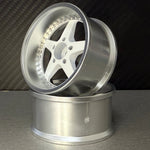 WORK EQUIP 05 MATTE WHITE w/ CHROME LIP 6mm 8mm [LAB] LW-0106MWEA LW-0108MWEA