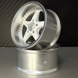 WORK EQUIP 05 MATTE WHITE w/ CHROME LIP 6mm 8mm [LAB] LW-0106MWEA LW-0108MWEA