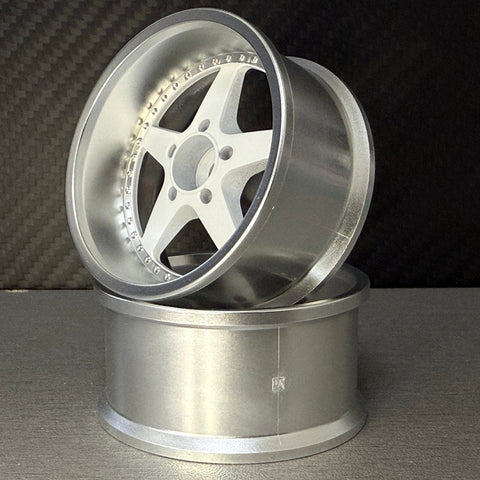 WORK EQUIP 05 MATTE WHITE w/ CHROME LIP 6mm 8mm [LAB] LW-0106MWEA LW-0108MWEA