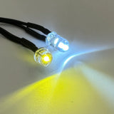 Scale Reflex 5mm Hella Yellow/ White LED Lights (4 LED 1 Plug) For Attack Light Kit SR700418