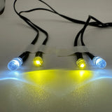 Scale Reflex 5mm Hella Yellow/ White LED Lights (4 LED 1 Plug) For Attack Light Kit SR700418