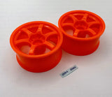 LAB Gram Lights 57D Sports Wheels Offset 8mm – (Orange)