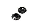 Shibata GRK5-R Aluminum Spring Retainers (Black) (2) (3.5mm)