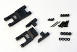 Shibata GRK Aluminum Adjustable Rear Lower Suspension Arms (Black) (2)