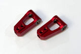 Shibata GRK5 Aluminum Front Upper Ball Bearing Suspension Arms (Red) (Long)