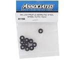 Team Associated M4 Low Profile Serrated Steel Wheel Nuts