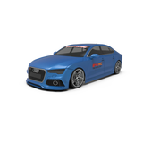 24K RC Technology 1/10 2013 Audi RS7 Sportback Drift Body (Clear)