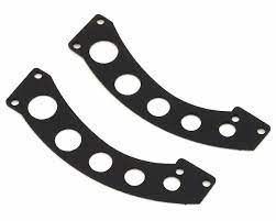 Sideways RC Scale Drift Custom Wing Mount (Black) (Style 12)n