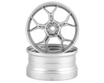 DS Racing Feathery Split Spoke Drift Rim (Chrome) (2) (6mm Offset)