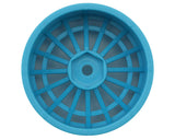 Eastbay Sliders JT18 1/10 Drift Wheels (Cyan) (2) w/12mm Hex