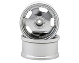 Hayashi Garage Euro VIP Dish Style 1/10 Drift Wheels (Silver) (2) (8mm Offset) w/12mm Hex