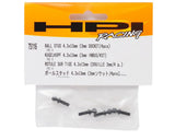 HPI 4.3x13mm Ball Stud (4)