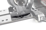 Reve D Aluminum 0.5mm Thickness Crab Spacer Set Black