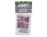 MST MB Alum. Rear lower arm set (red)
