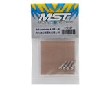 MST 4.8x8mm Steel Ball Studs (4)