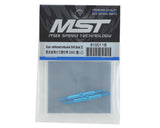 MST Alum. reinforced turnbuckle 3X40 (blue) (2)