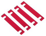 MST 0.5mm Aluminum Suspension Mount Spacers (Red) (4)