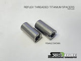 Scale Reflex Titanium Threaded FEMALE Spacer 6mm Female