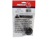 Redcat Ascent Brass Outer Portal Covers (Black) (2) (144g)