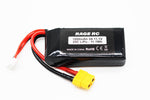 11.1V 3S 1000mAh LiPo Battery with XT60 Connector; LightWave 400BL