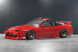 Pandora RC 1/10 Nissan RPS13 180SX Kouki (Tohoku Style) (Clear) (256-259mm)
