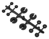 REVE D RDX Molded Shock Piston/Shaft Guide/Spring Cup (4pcs. each)(D1-S9M)