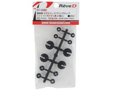 REVE D RDX Molded Shock Piston/Shaft Guide/Spring Cup (4pcs. each)(D1-S9M)