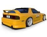 24K RC Technology 1/10 RX-7 FCS3 BN Sports Drift Body (Clear) (257mm Wheelbase)